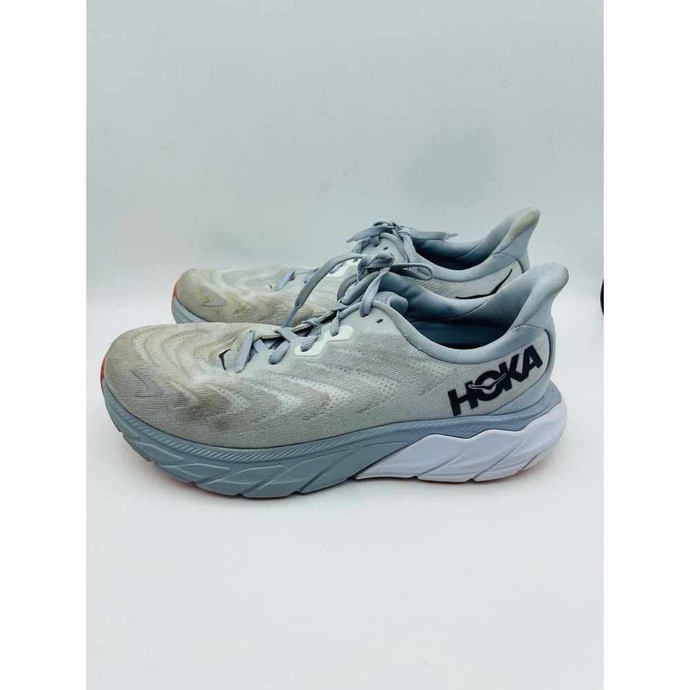 Hoka One One Womens Arahi 6 1123195 PABF Blue Running Shoes Size 9 B